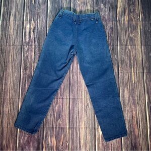 Vintage Wrangler Western Bareback High Waisted Dark Denim Jeans